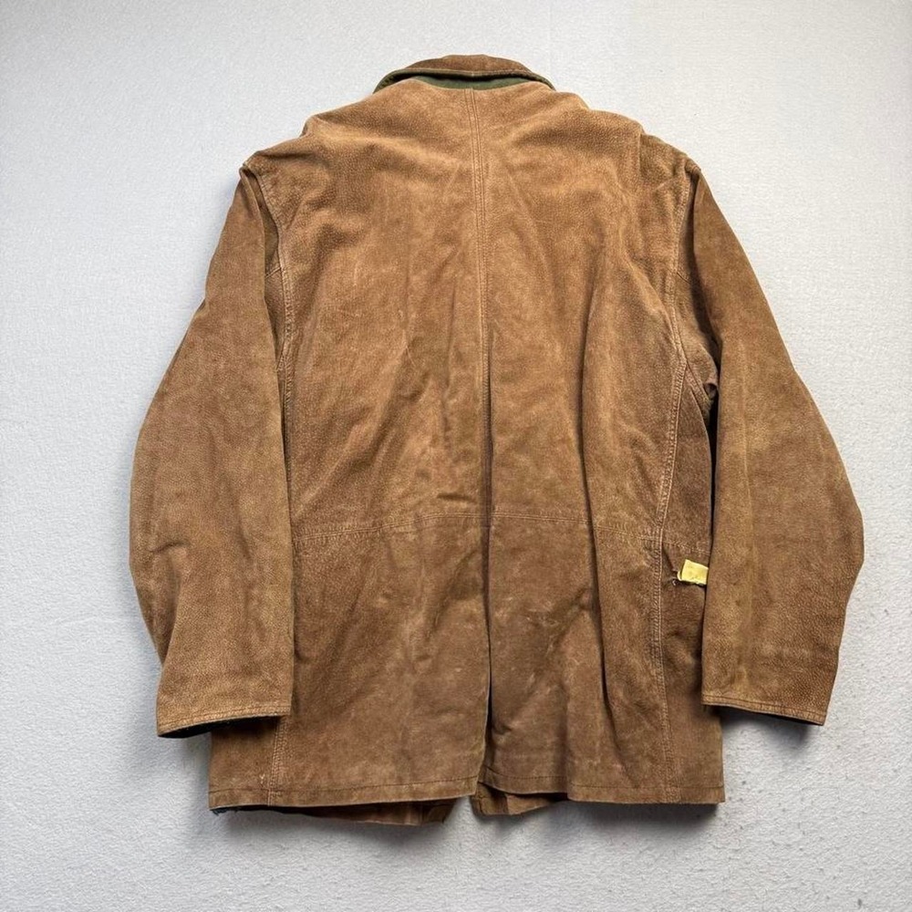 Bass Pro Shops Outdoors Leather Field Jacket Men's Large - Picture 5 of 6